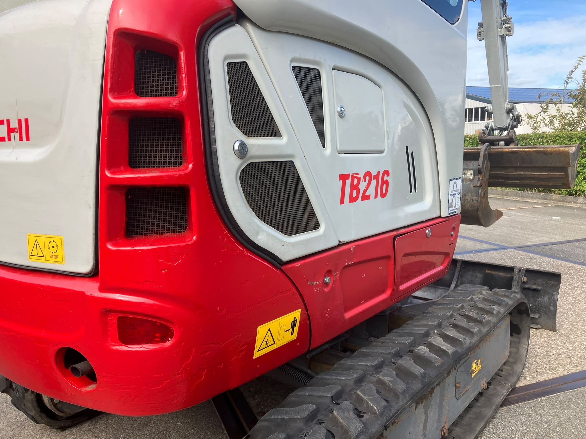 Goede staat takeuchi TB216