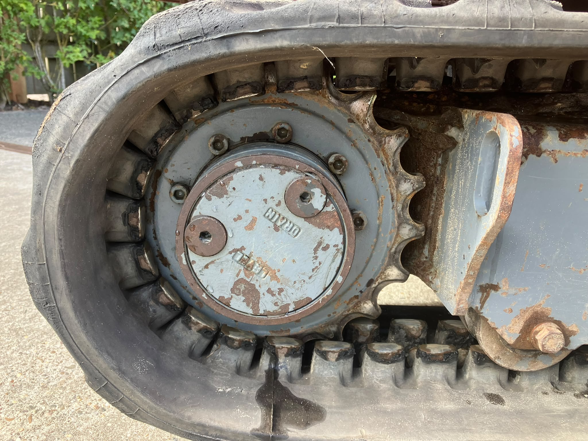 Rubberen Rupsband Takeuchi