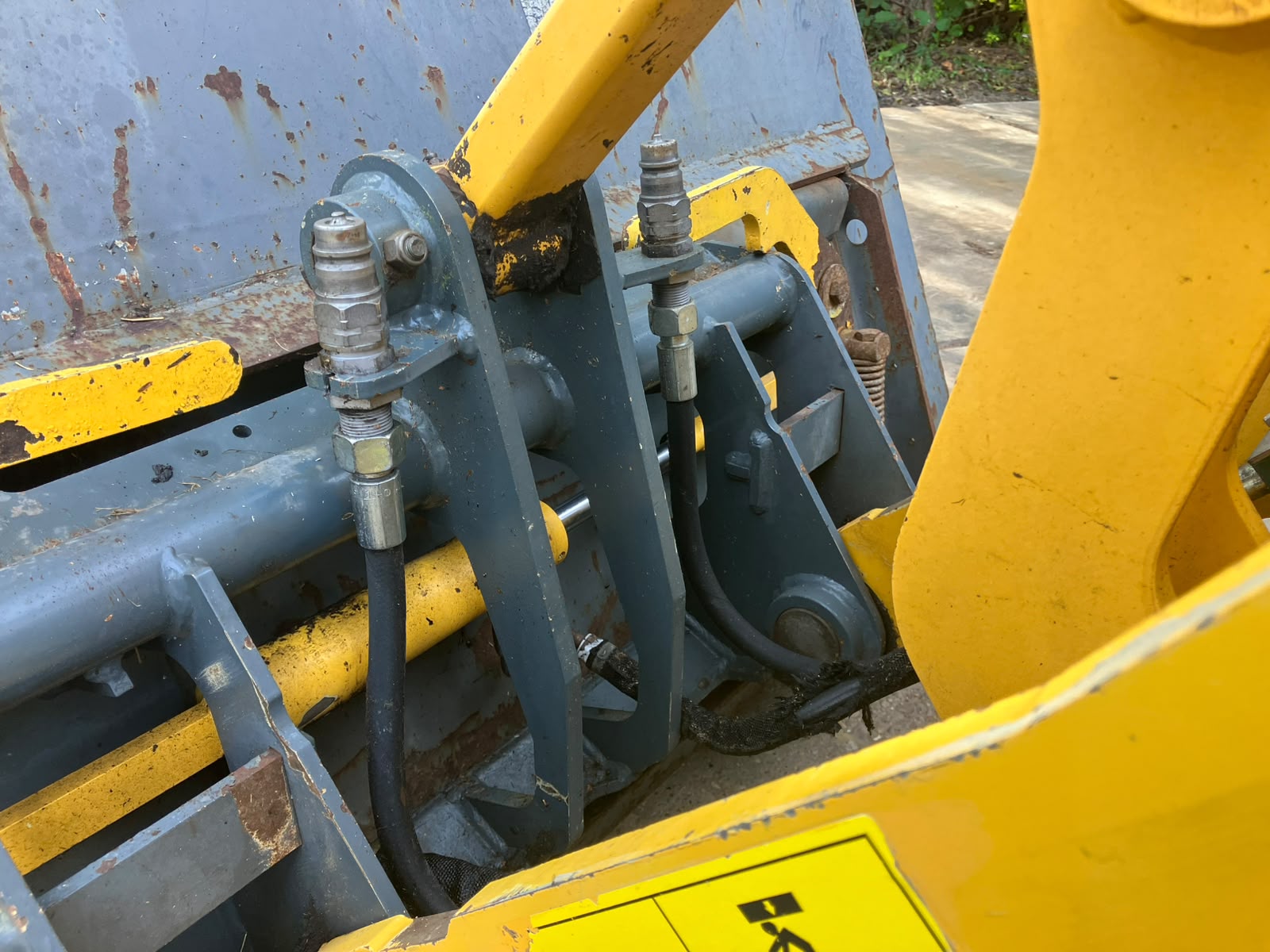 Mustang / Manitou AL 506 hydraulische snelwissel