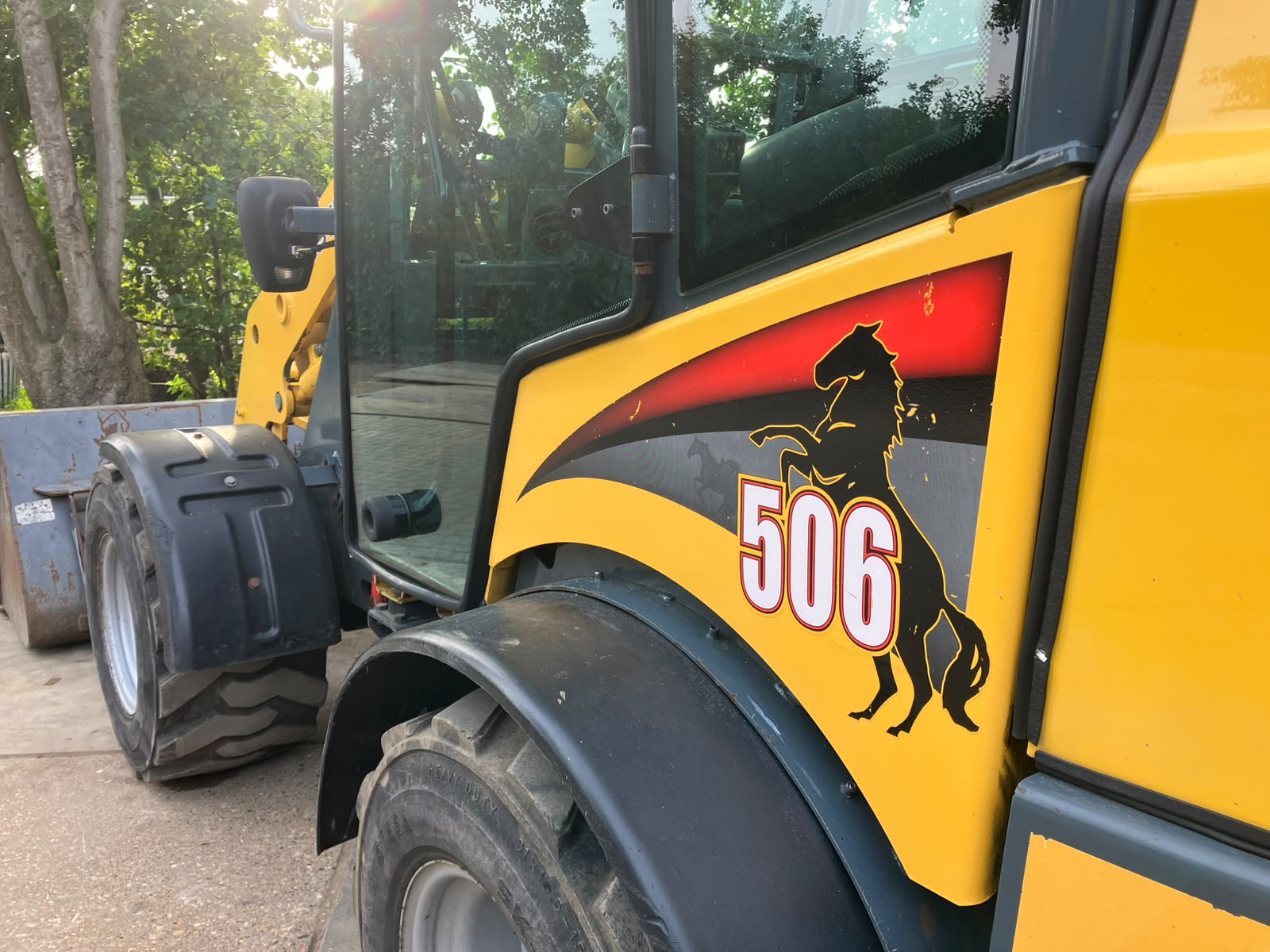 Mustang / Manitou AL 506 met verwarming